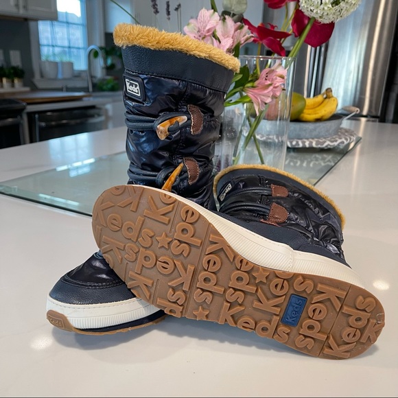 Keds Womens Padding Powder Puff Winter Wool Snow Boot Size 10 women - Picture 4 of 12